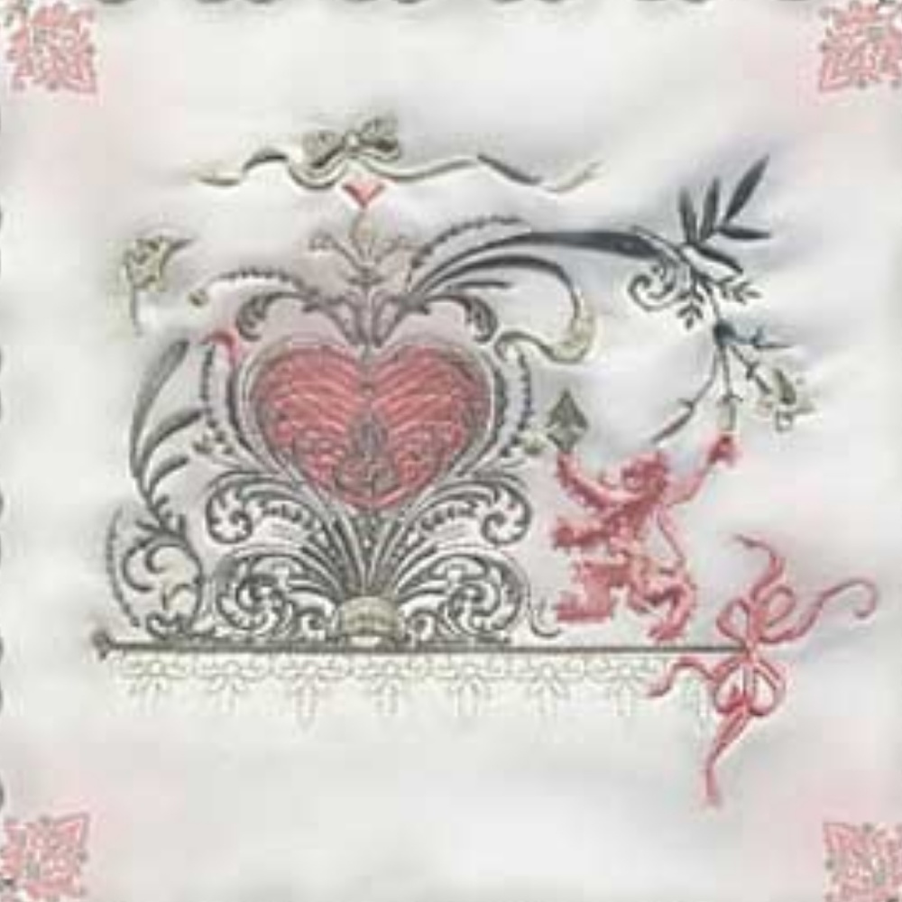 English Garden Sheer Chiffon Oversize Square Fairytale Scarf - Picture 9 of 12